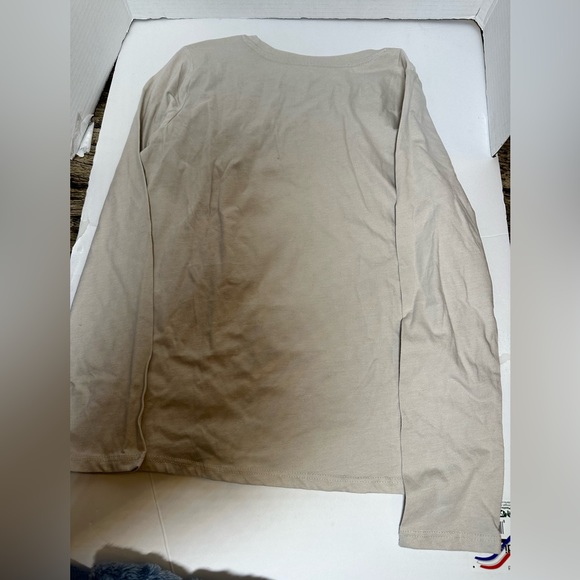 Pokémon Girls Tan Cotton Long-sleeve Shirt Top-Size XL - Picture 5 of 9